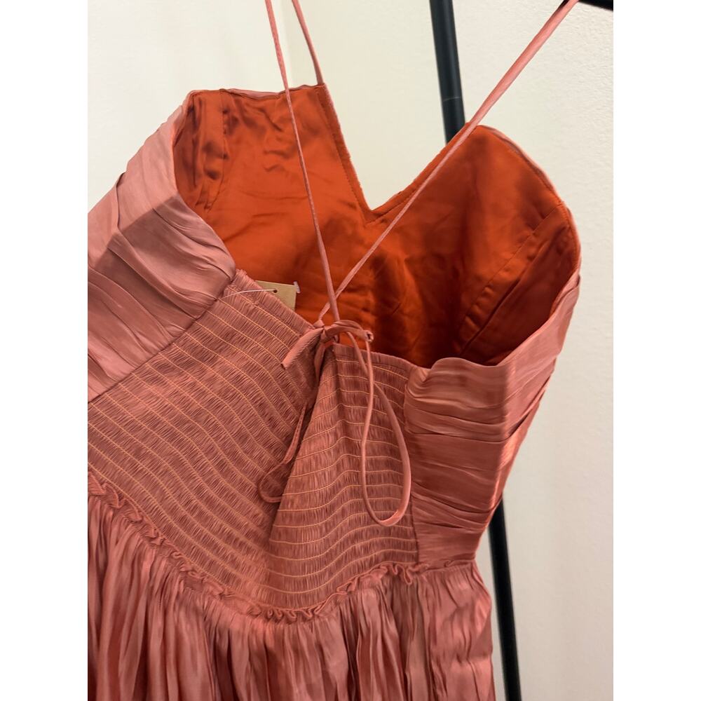 New O.P.T east cowboy copper midi dress $172 sz XL - Picture 7 of 7